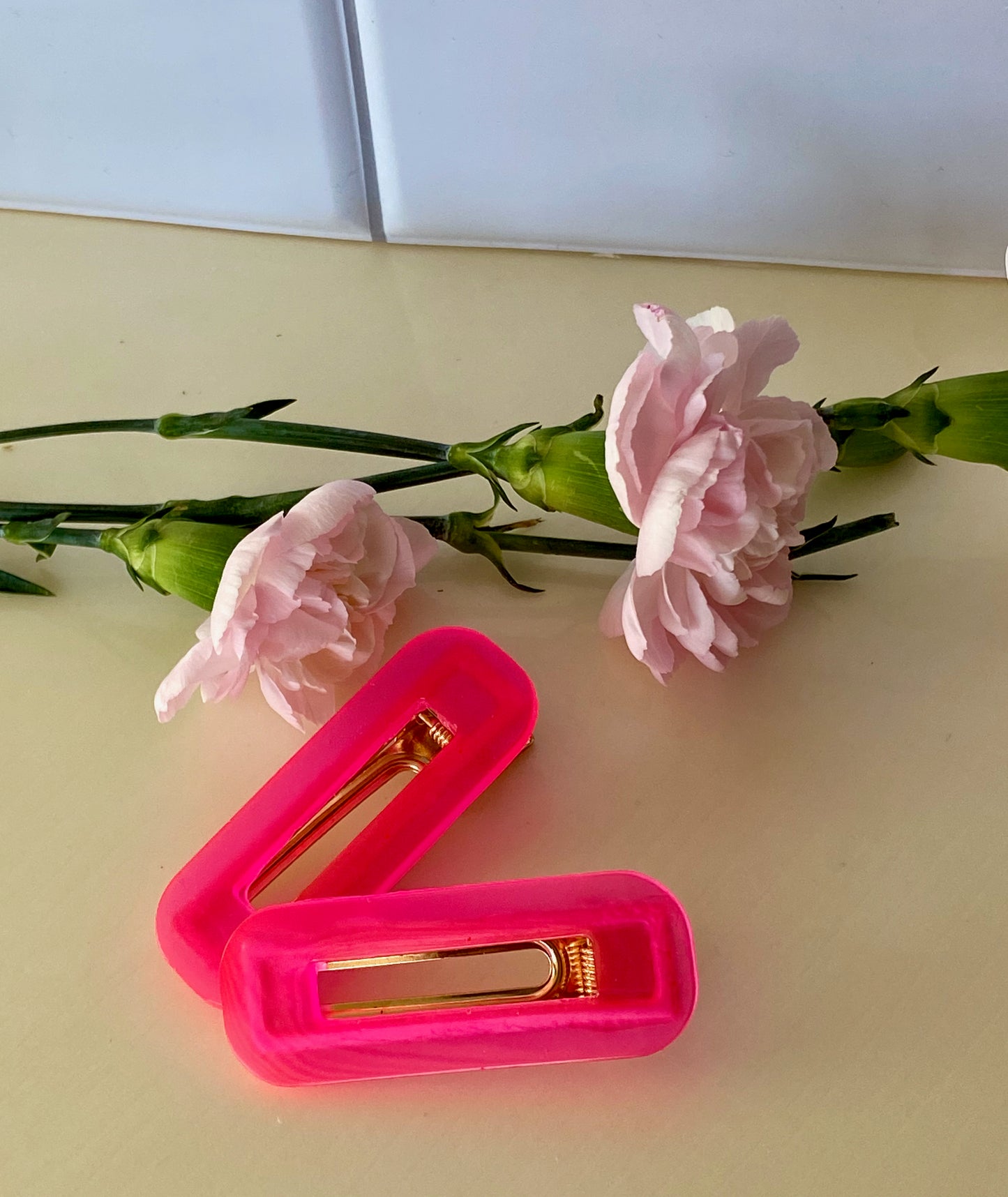 Hair Clips - Retro Rounds