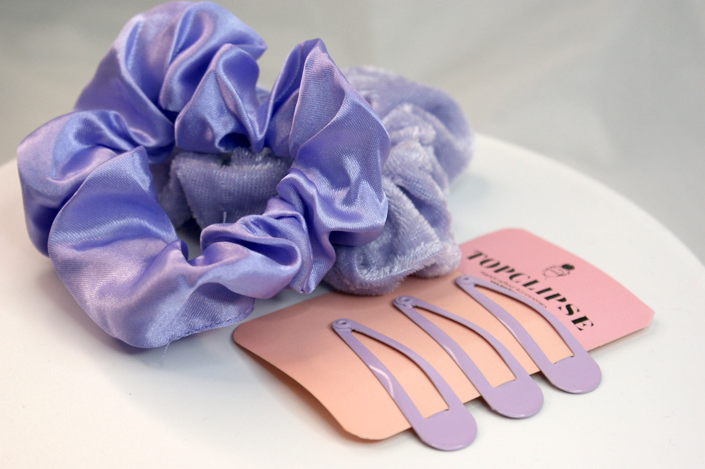 Scrunchies - Pastel Snap Clip Sets