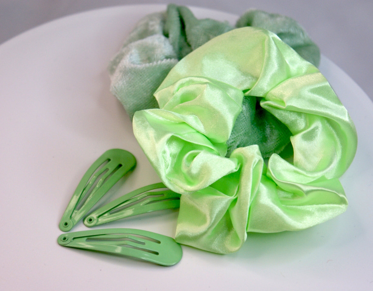Scrunchies - Pastel Snap Clip Sets