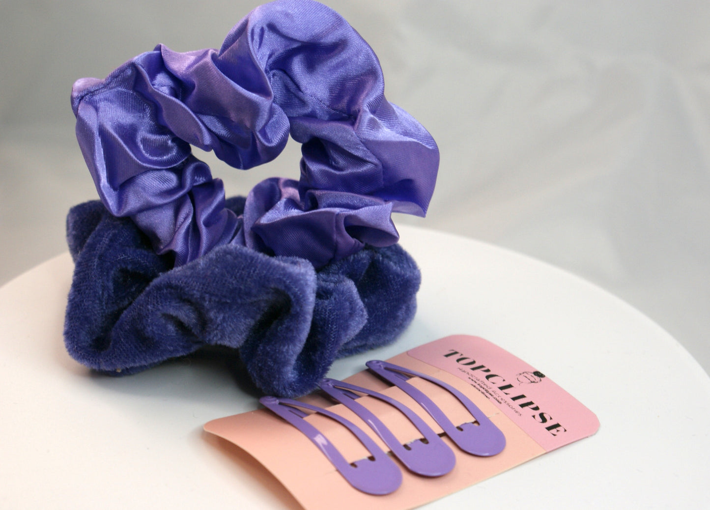 Scrunchies - Pastel Snap Clip Sets