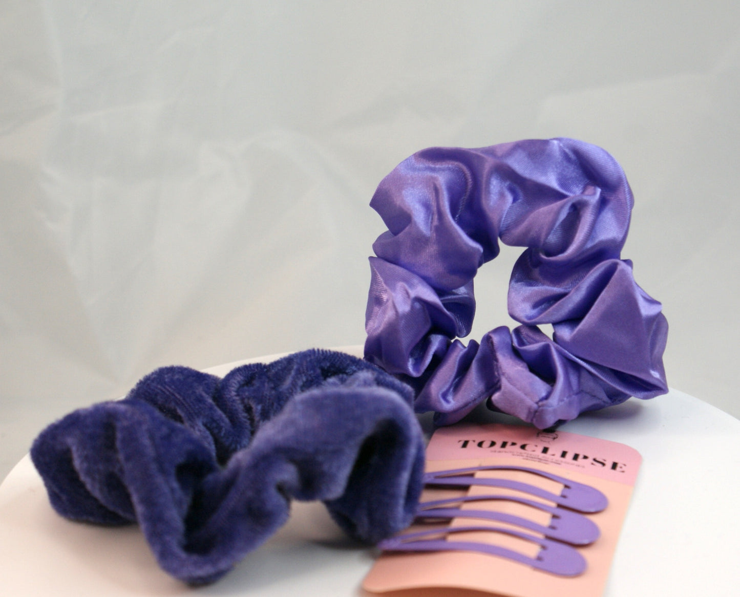 Scrunchies - Pastel Snap Clip Sets