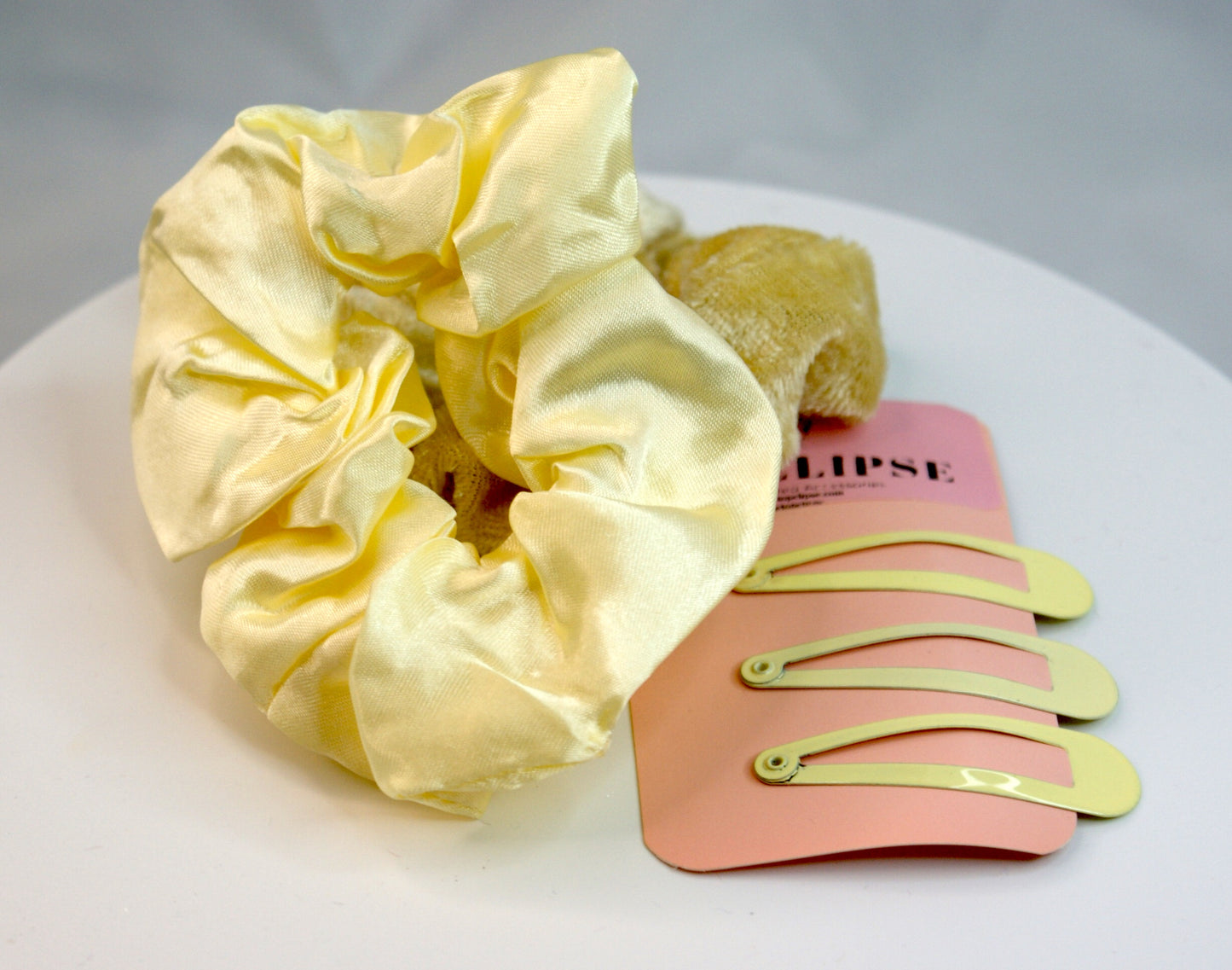 Scrunchies - Pastel Snap Clip Sets