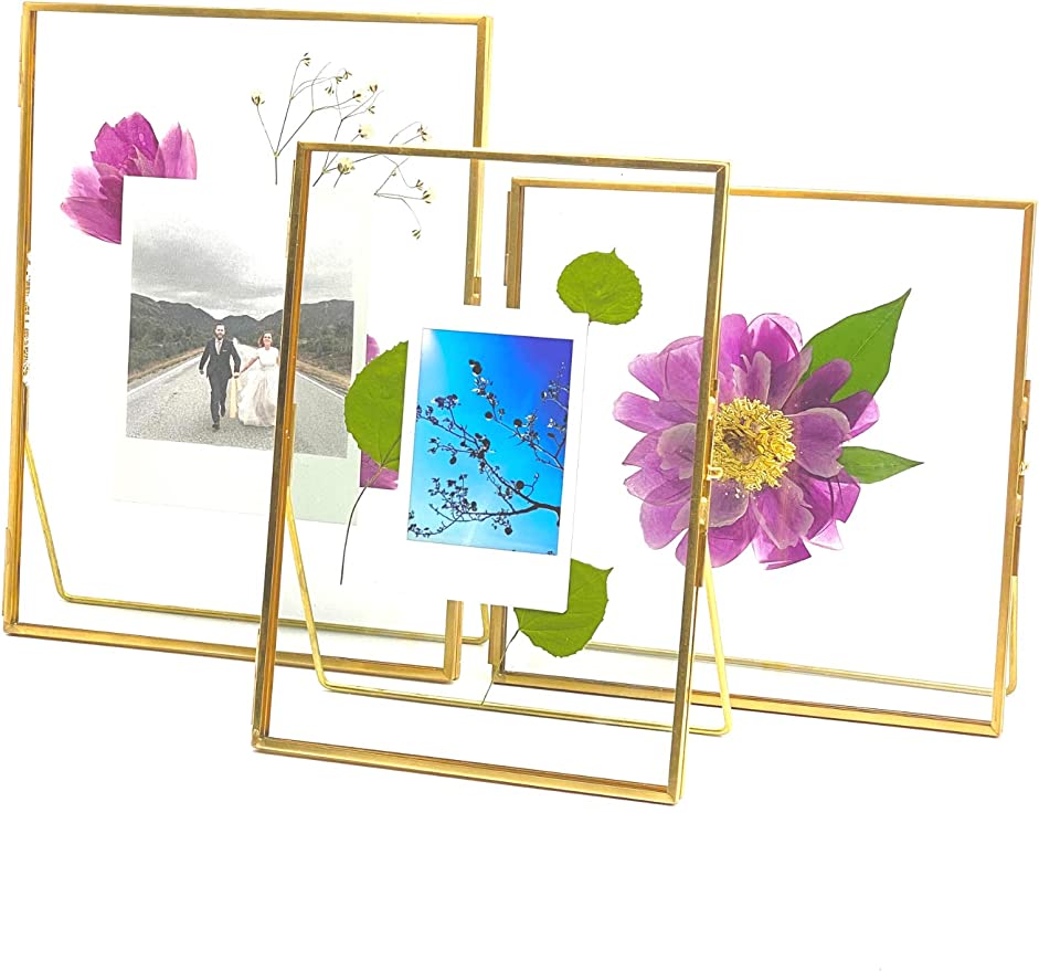Pressed Glass Frame Set