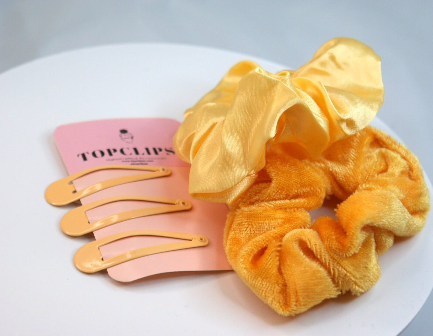 Scrunchies - Pastel Snap Clip Sets