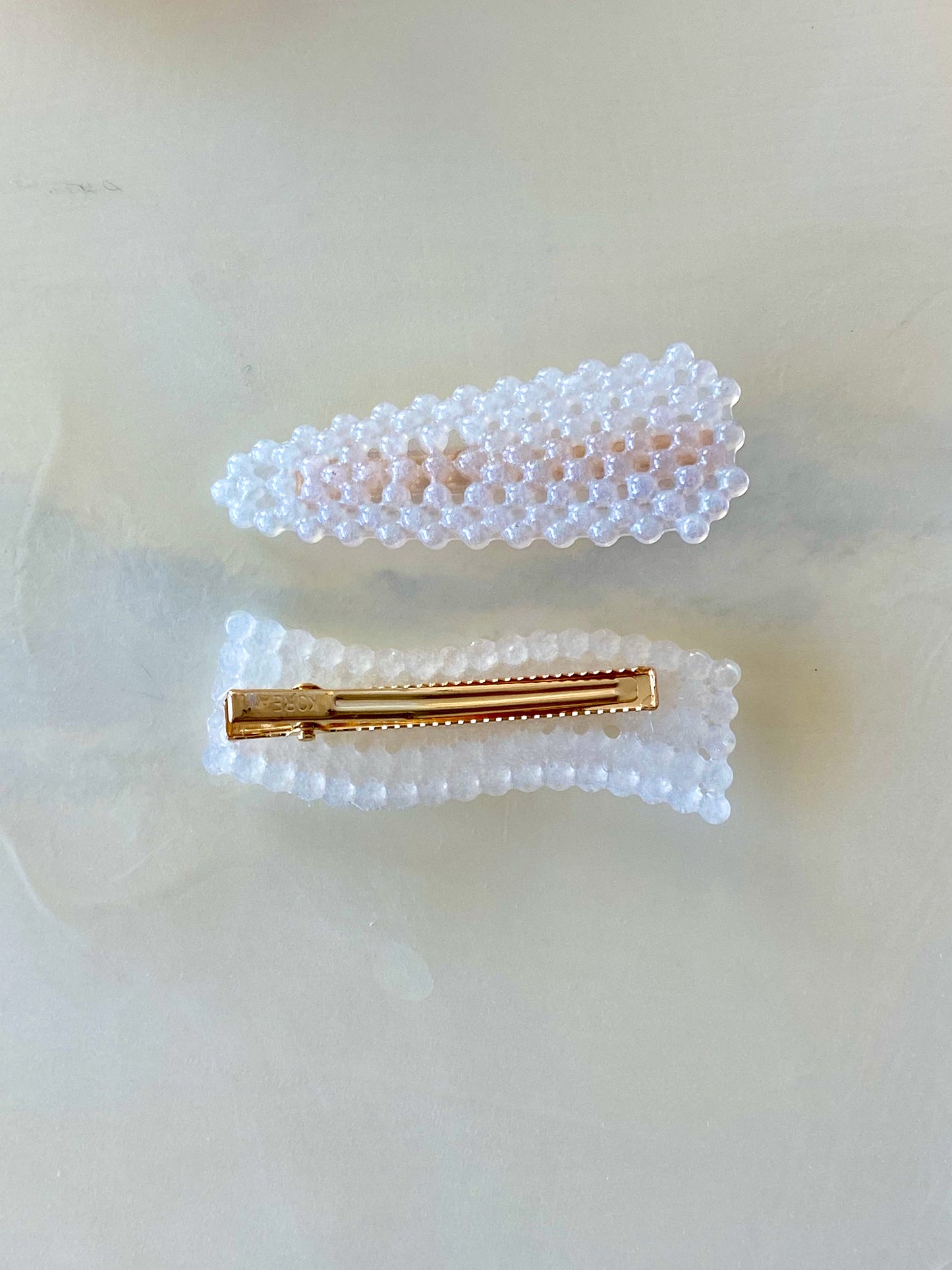 Hair Clips - Pearl Duos