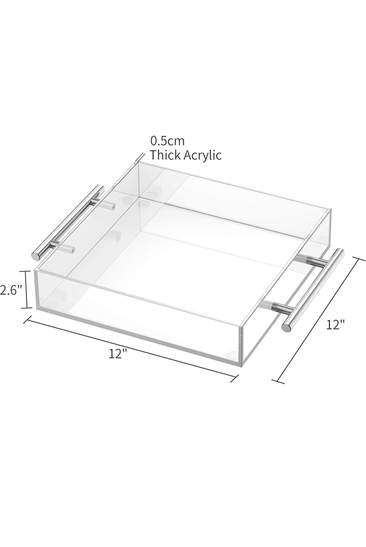 The Acrylic Serving Trays