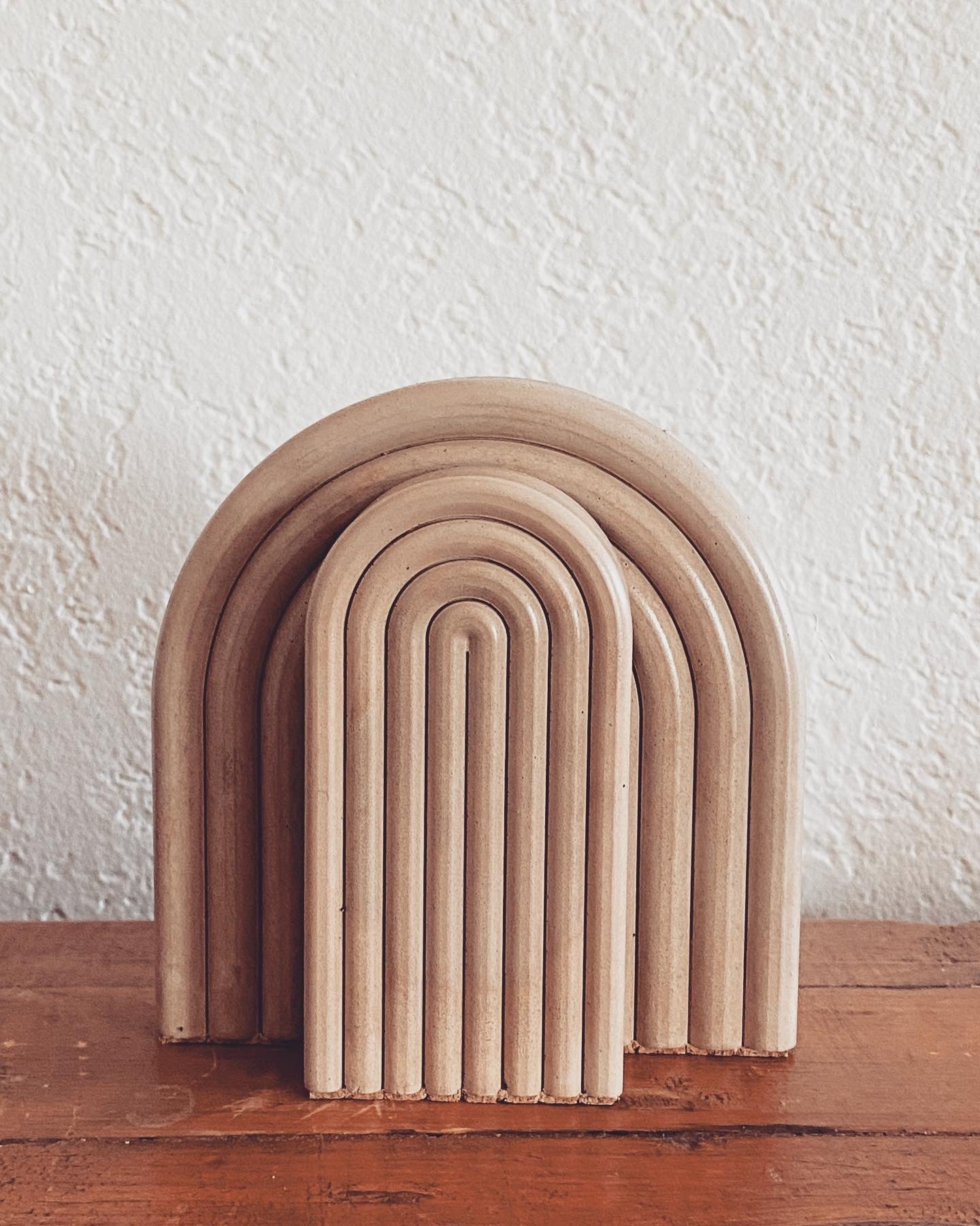 Rainbow Arch Bookends