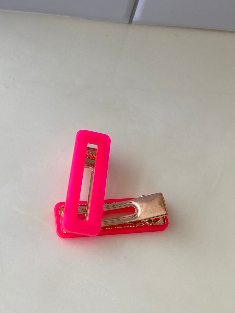 Hair Clips - Rectangles