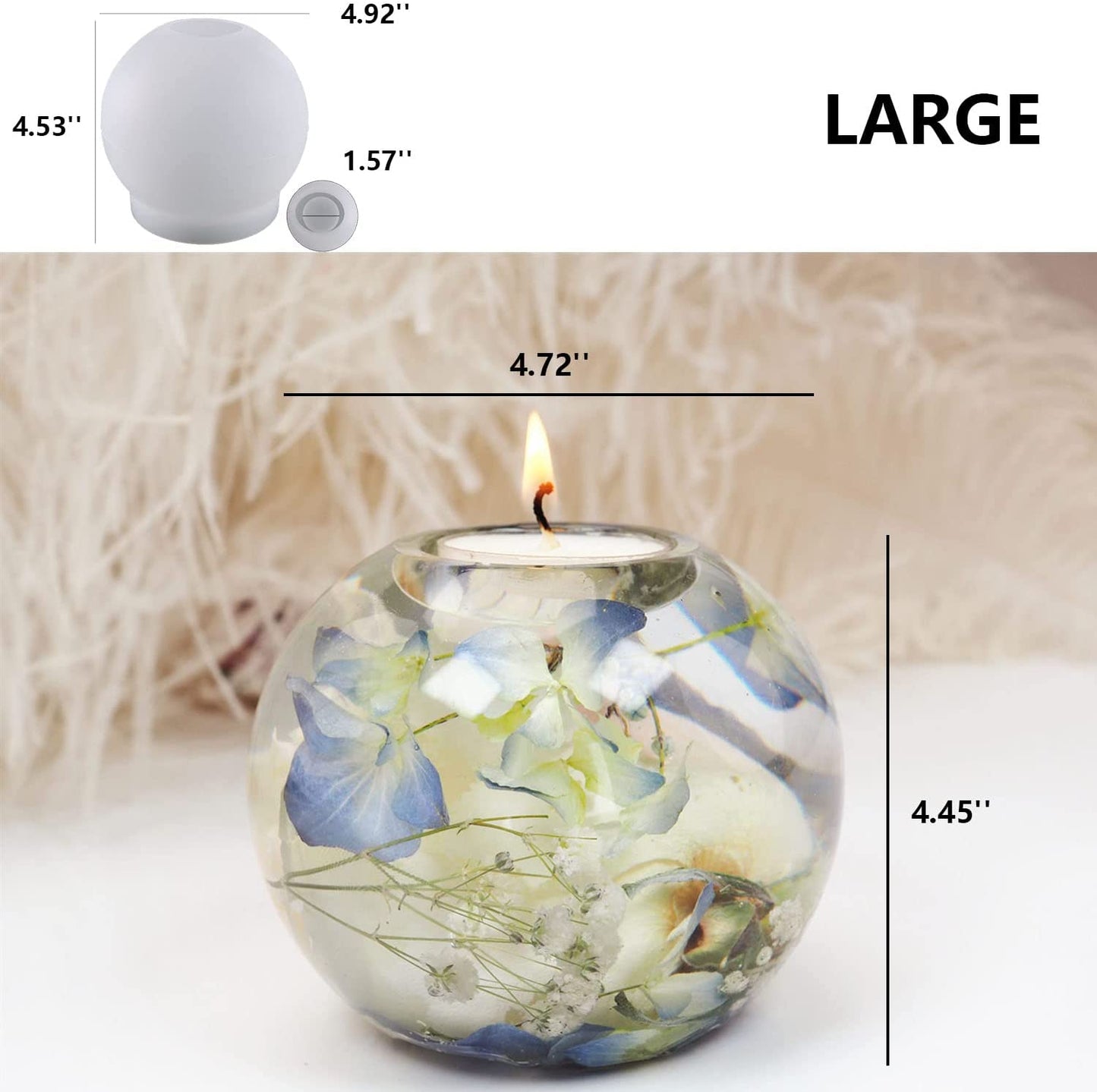 The Sphere Candle Holders
