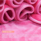 Pink Microfiber Makeup Remover Cloth