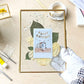 Pressed Glass Frame Set