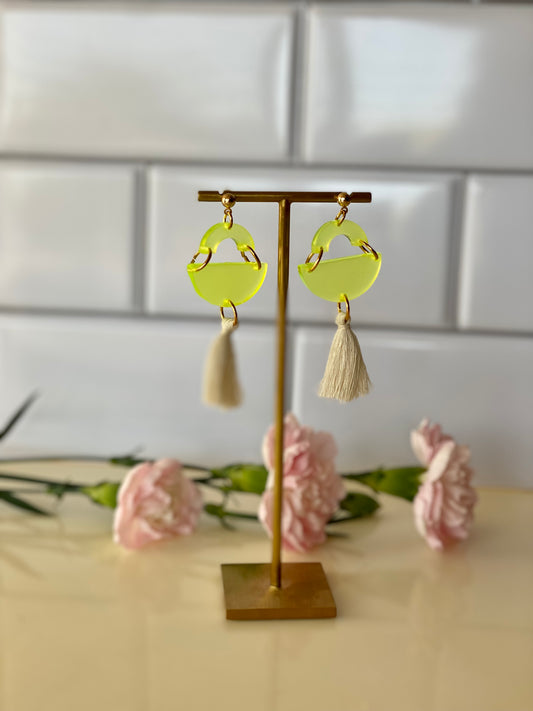 Ear Candy - Rounded Tassel Drop