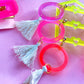 Ear Candy - Circle Tassel Drop